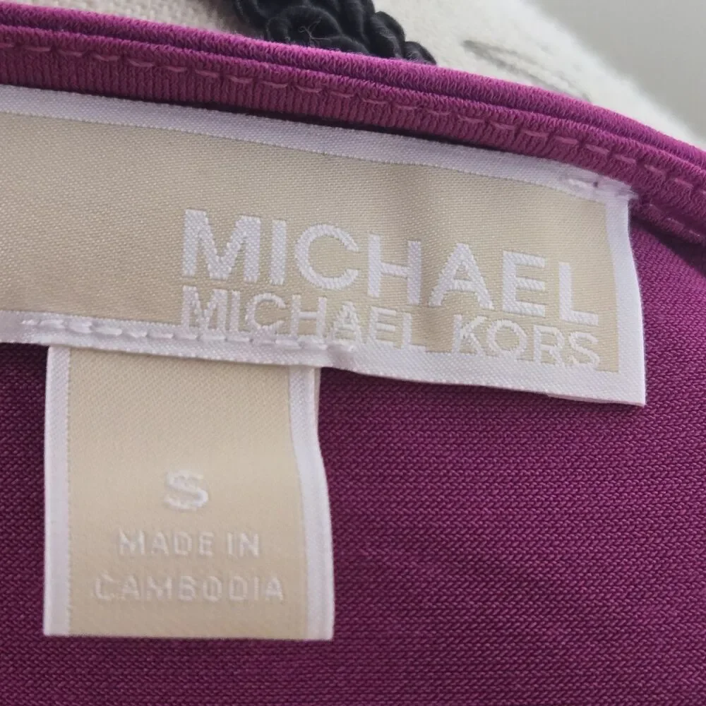 Michael‎ Kors Women's Size Small Pink Sequin Tank Top